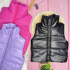 chaleco puffer para nenas