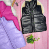 chaleco puffer para nenas