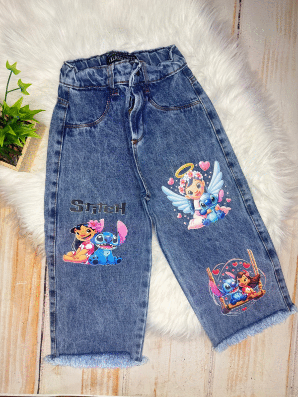 jeans stitch wide leg