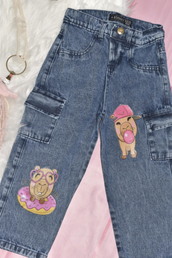 jean wide leg cargo capibara jean wide leg cargo capibara