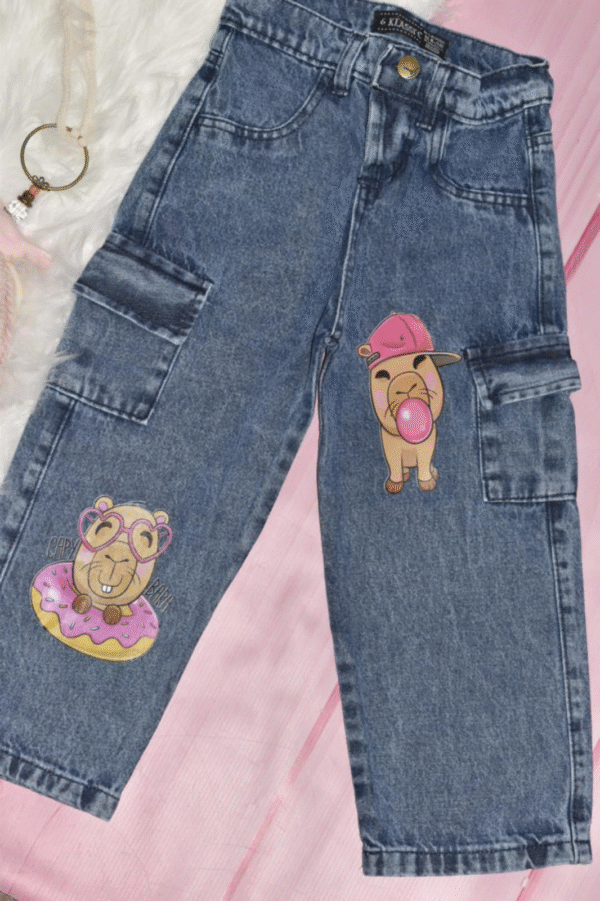 jean wide leg cargo capibara jean wide leg cargo capibara