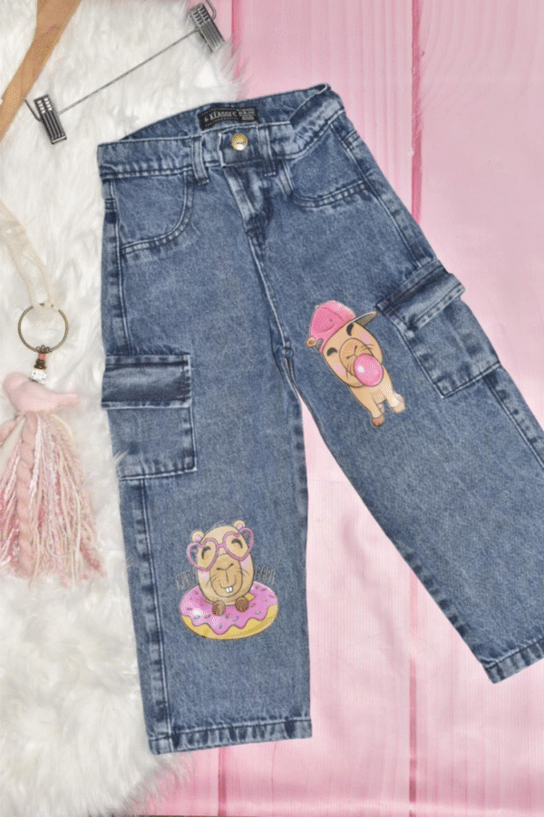 jean wide leg cargo capibara jean wide leg cargo capibara