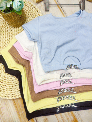 pupera con cadena nena