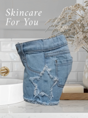 shorts de jean con estrella