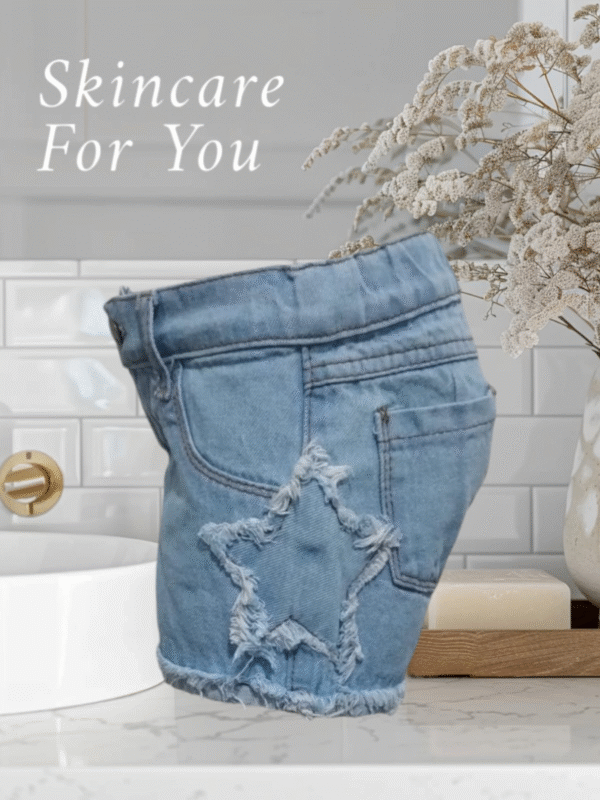 shorts de jean con estrella