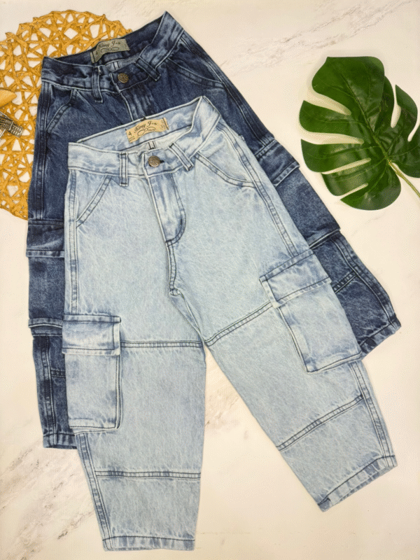 pantalón baggy de jean varón