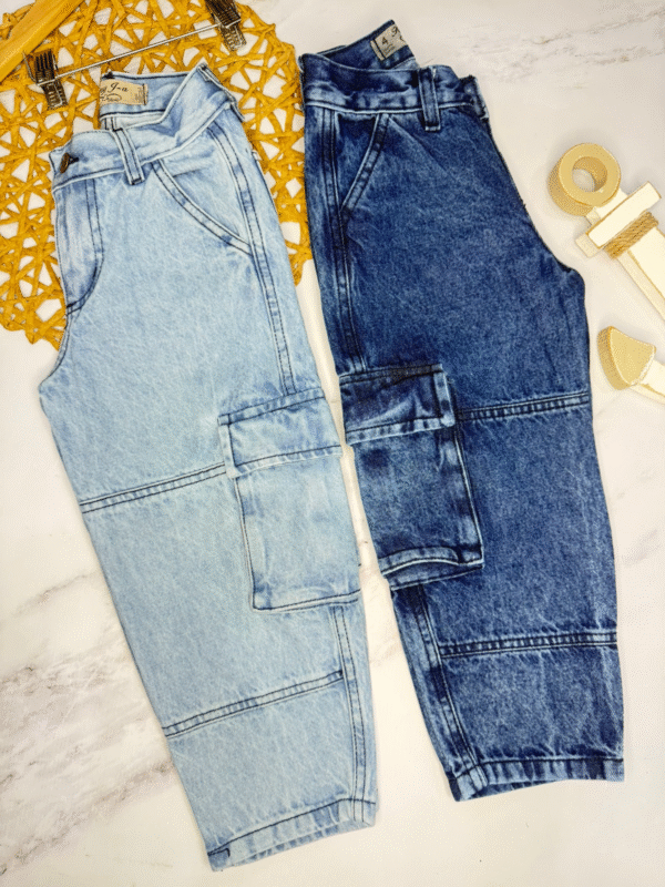 pantalón baggy de jean varón