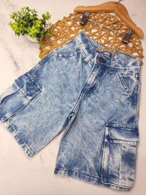 bermuda baggy de jean varón bermuda baggy de jean varón