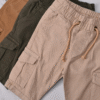 bermuda cargo de gabardina varón