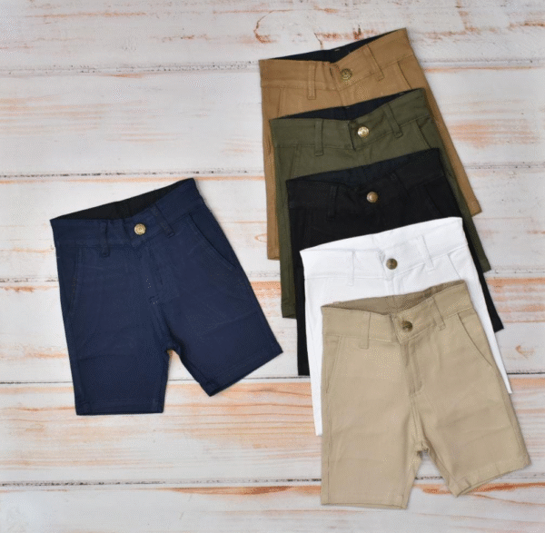 bermuda de vestir bolsillo chino