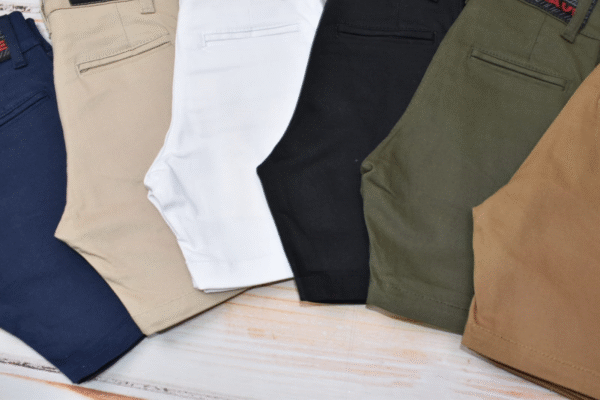 bermuda de vestir bolsillo chino