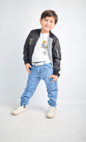 jean cargo mom para varón