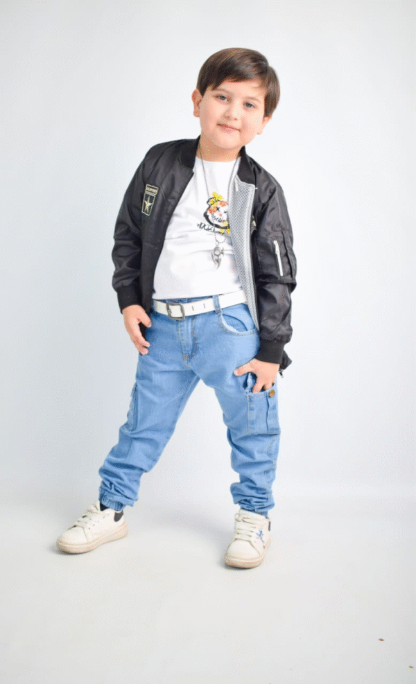 jean cargo mom para varón