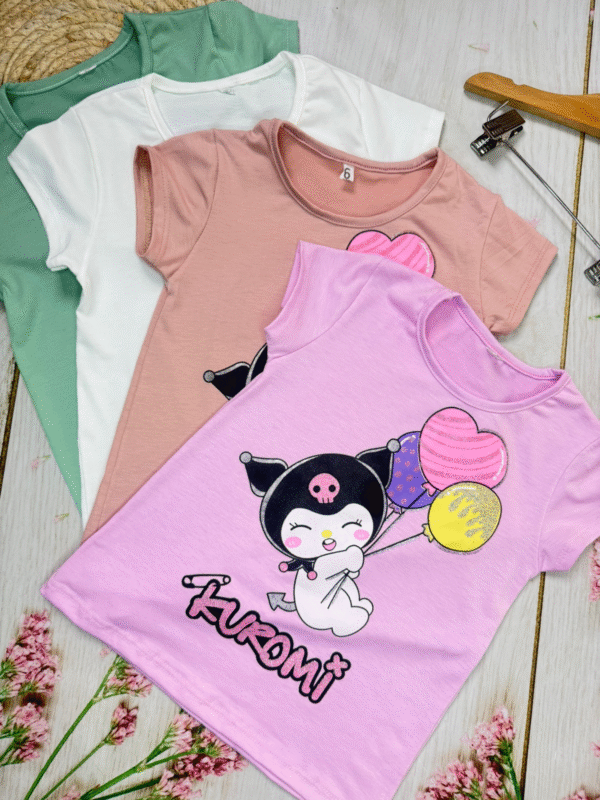 remera estampada kuromi